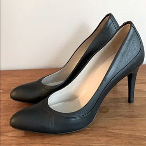 Balenciaga Black Leather Heels
